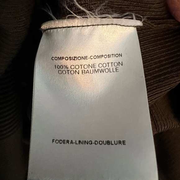 GUCCI Chocolate Long Sleeve Rib Knit Top - Size L in Excellent Condition! - Picture 10 of 11